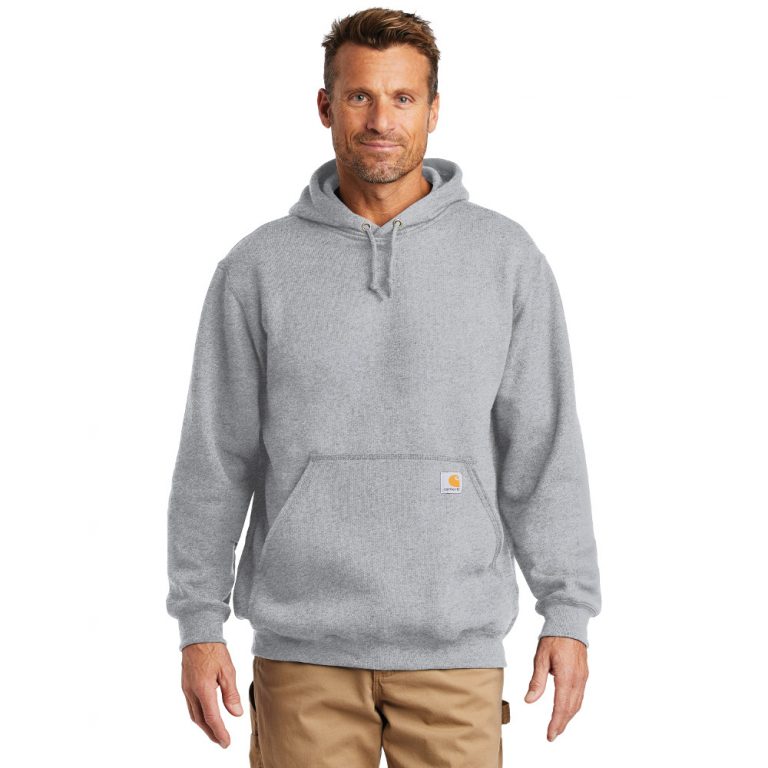 Carhartt Midweight Hooded Sweatshirt CTK121 Heather Grey – Tri-State ...